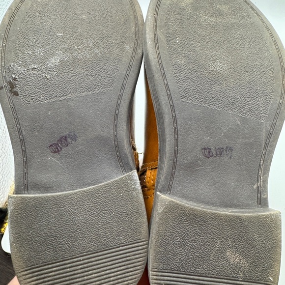 Crazy 8 Toddler Girl Size 7 Brown Faux Leather Booties - Picture 6 of 7